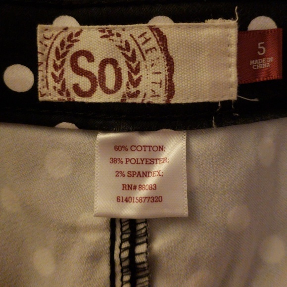 Polka Dot Ankle Pants - Picture 3 of 3